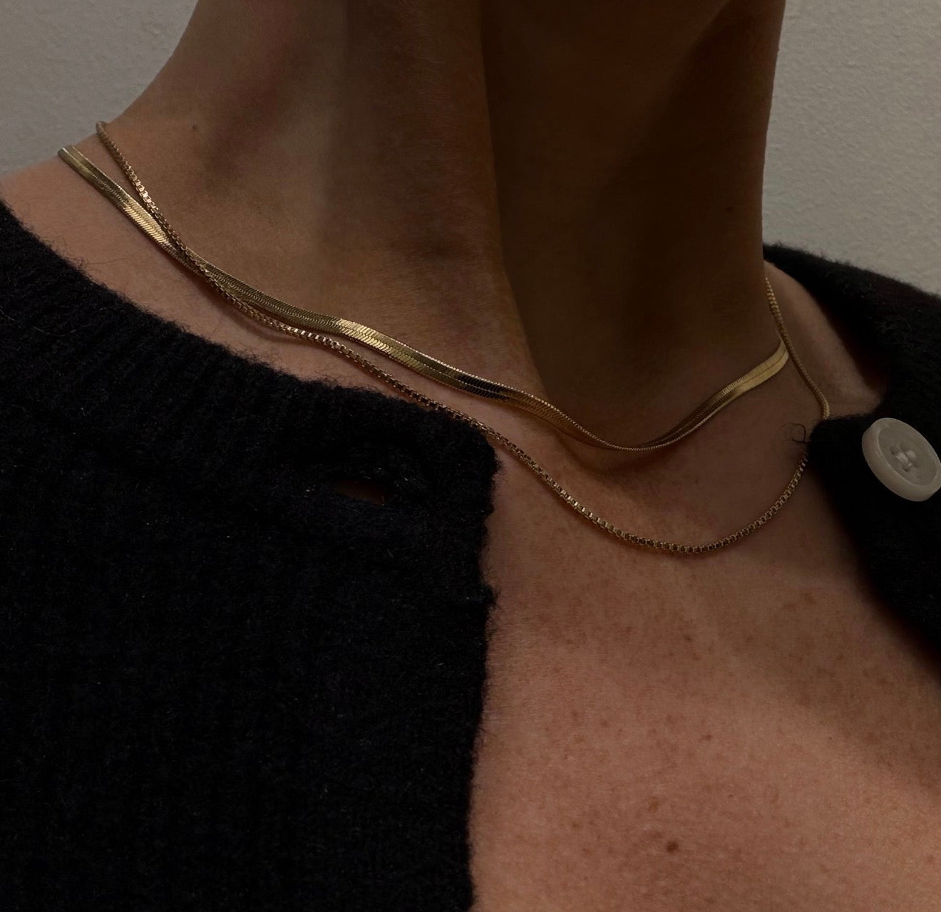 PCBINA Necklace - Gold Colour